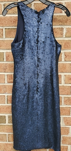Halston collection Short sequined dress size 8 - Picture 2 of 3